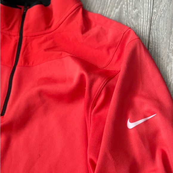 Nike Golf Red and Black Dri-FIT Jacket - Picture 3 of 4